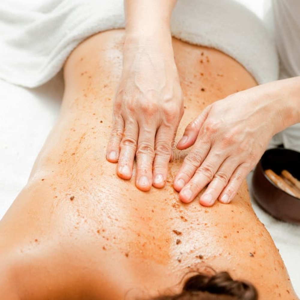 Smoothing Body Polish at Rosewater Wellness Spa in Clarksville, TN