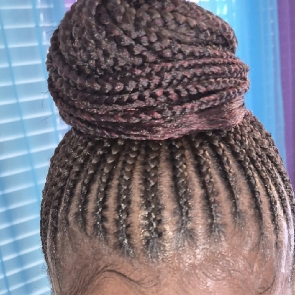 Small Feedin Ponytail at Growth & Beauty by Precious LLC in Greenville, SC