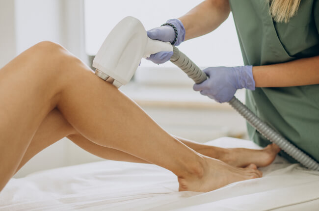 Laser Hair Removal: Half Legs
