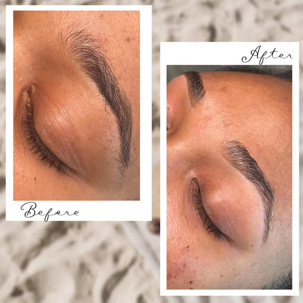 Eyebrow threading