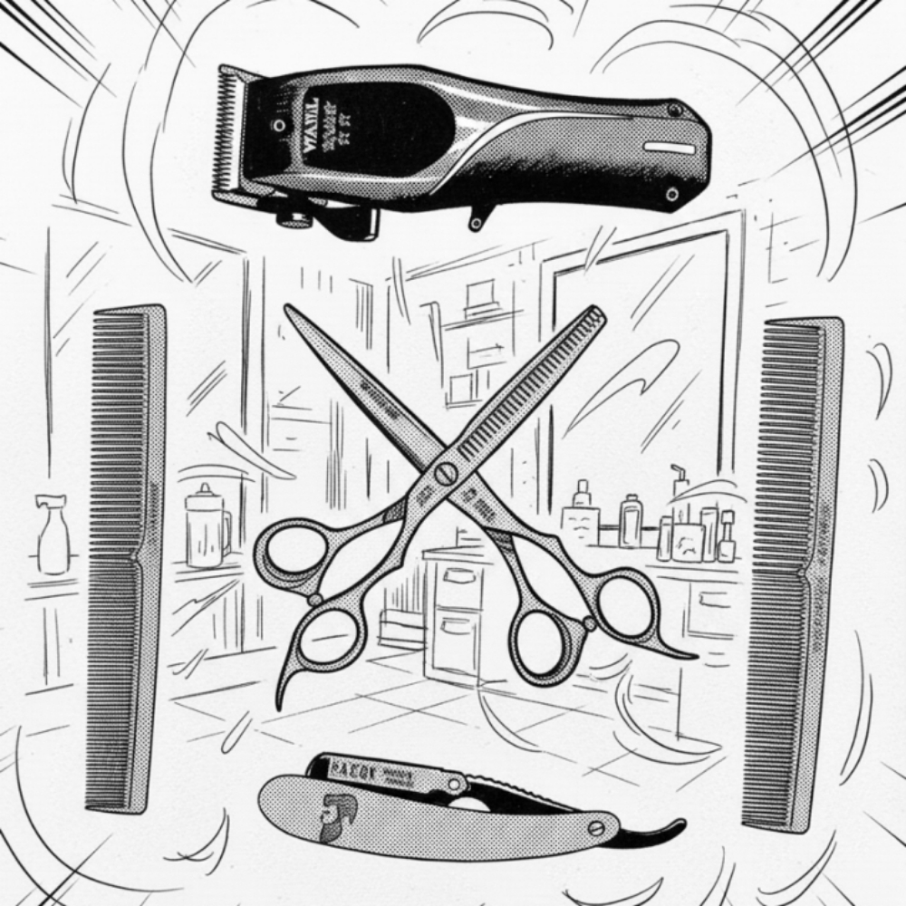 2 Boy's Haircut's at Alicia’s Hair Studio & Lopez Barbershop in Cameron, MO