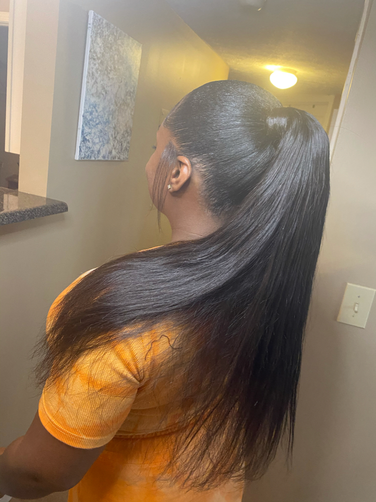 Sleek Ponytail