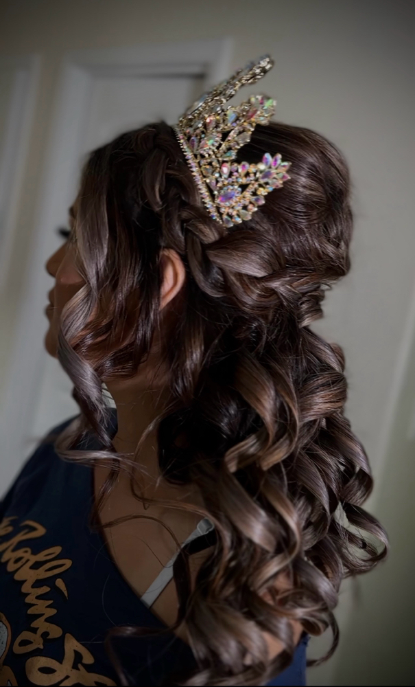 Quinceañera Hair & Makeup