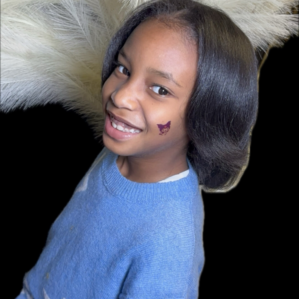 Kids Silk Press 3yrs-9yrs at BLESSED BEAUTY BY KENYA in Mobile, AL