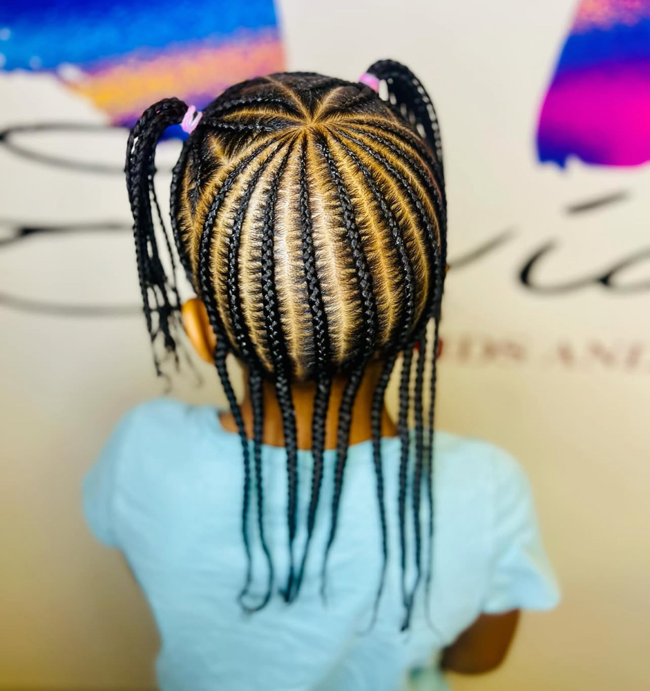 Kids braids Natural Hair