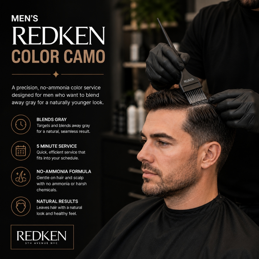 Men's Color Camo at Suite Elixir Hair Studio in Timonium, MD