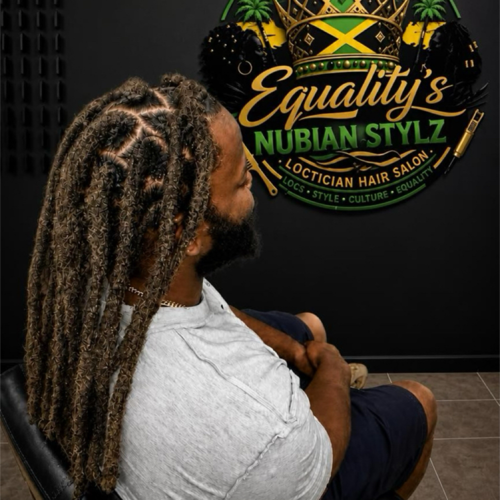 Wicks (Starter) & Color at Equality’s Nubian Stiylz in Hampton, VA