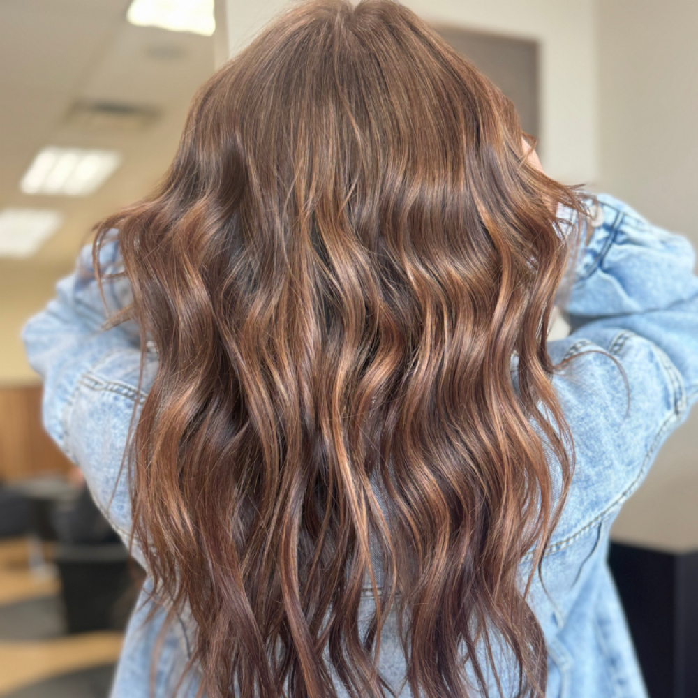 Womens hair cut and style at megan lyday in Greenwood, IN