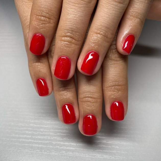 Detailed Russian Mani & Gel Polish at TulipsFx Studio in Thousand Oaks, CA