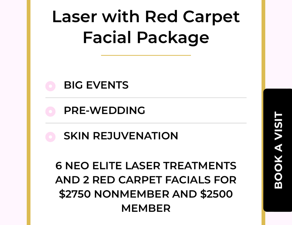 Laser With Facial