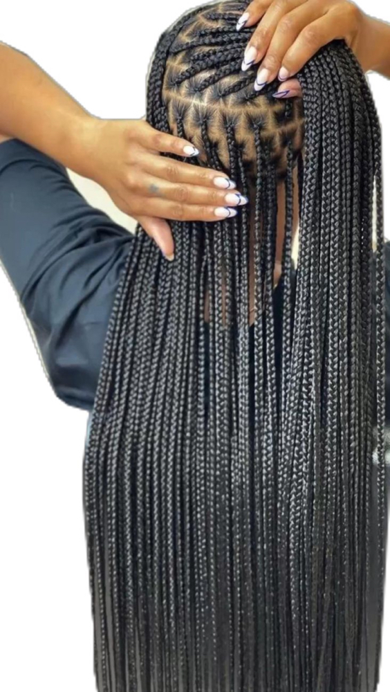 SMALL KNOTLESS BRAIDS at Callidora Luxe Beauty LLC in Madison, AL