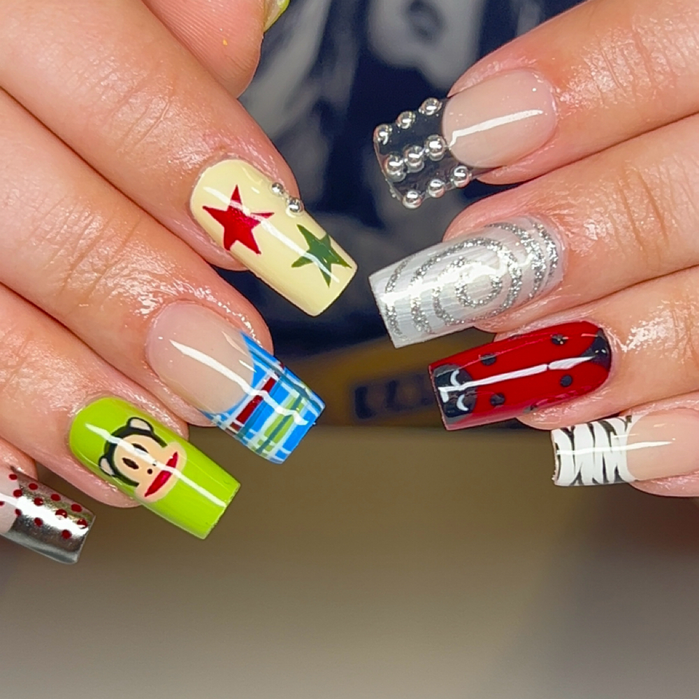 Gel X Tier 3 art at Nails by Tiana in gresham, OR