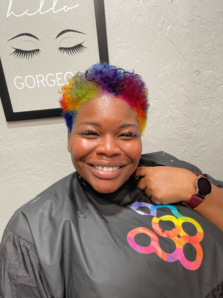 Short Haircut at The Beauty Lounge in Guthrie, OK