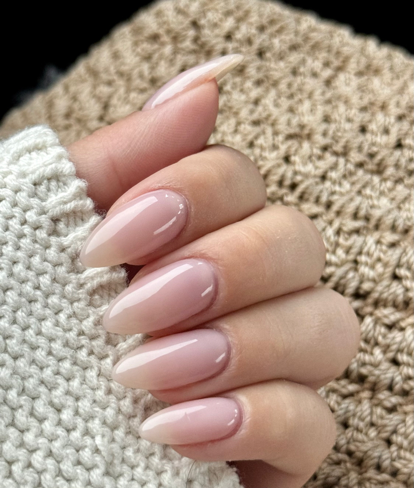 luminary overlay long nails at Bonita Beauty in Knoxville, TN