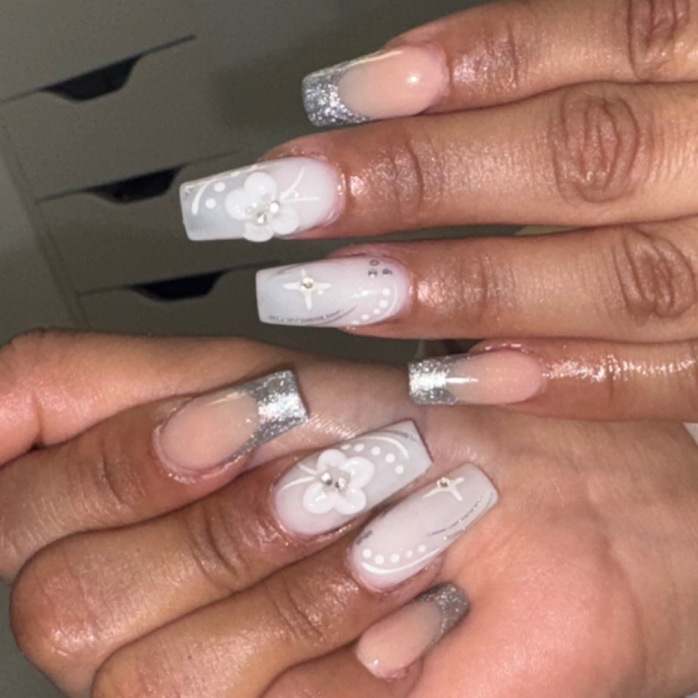 Acrylic Fill-In at HONEY SHINE NAILS SPA in Riverhead, NY
