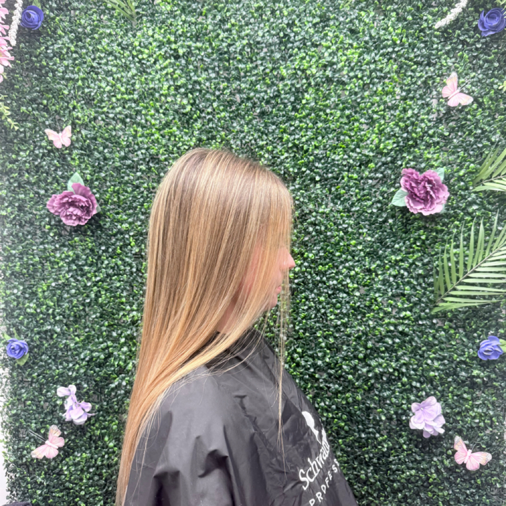 Root Touch/ Gray Coverage at Luxe Hair Haven in Patchogue, NY