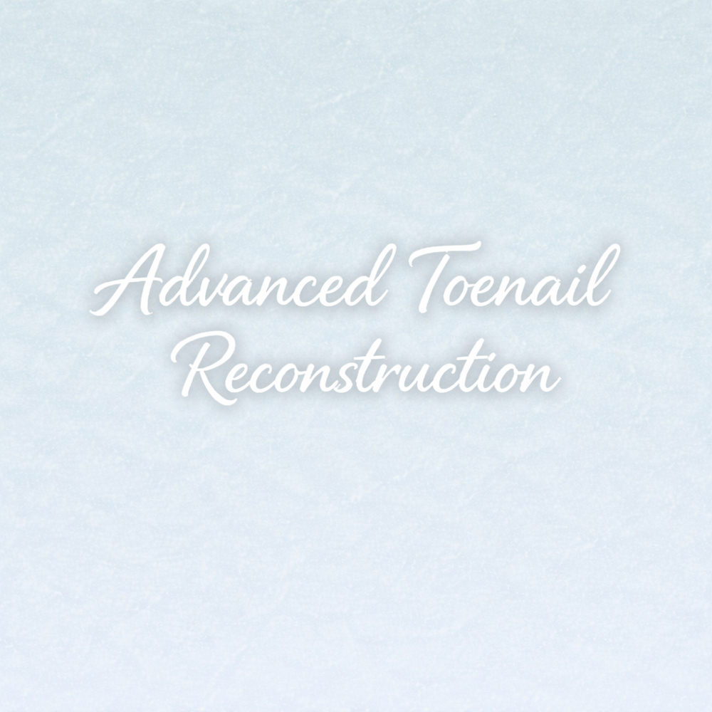 Advanced Toenail Reconstruction at Hey Girl Hey Nail Salon in Searcy, AR