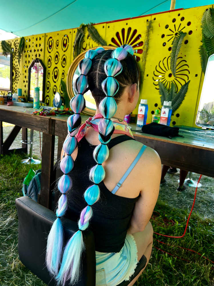 Double Bubble Braids