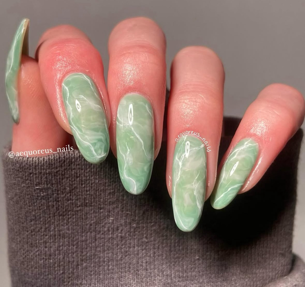 Marble Nails