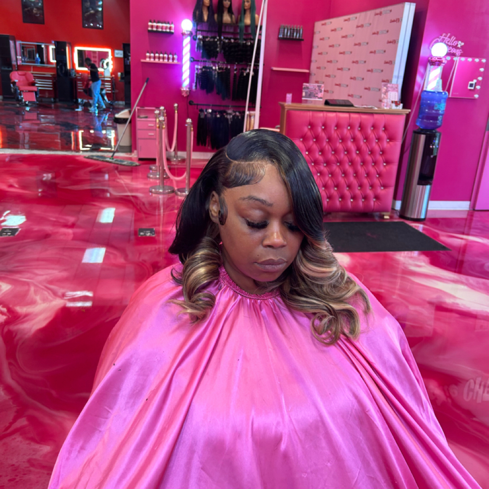 Frontal / Closure Quick Weave at Her Creations Beauty in Sacramento, CA