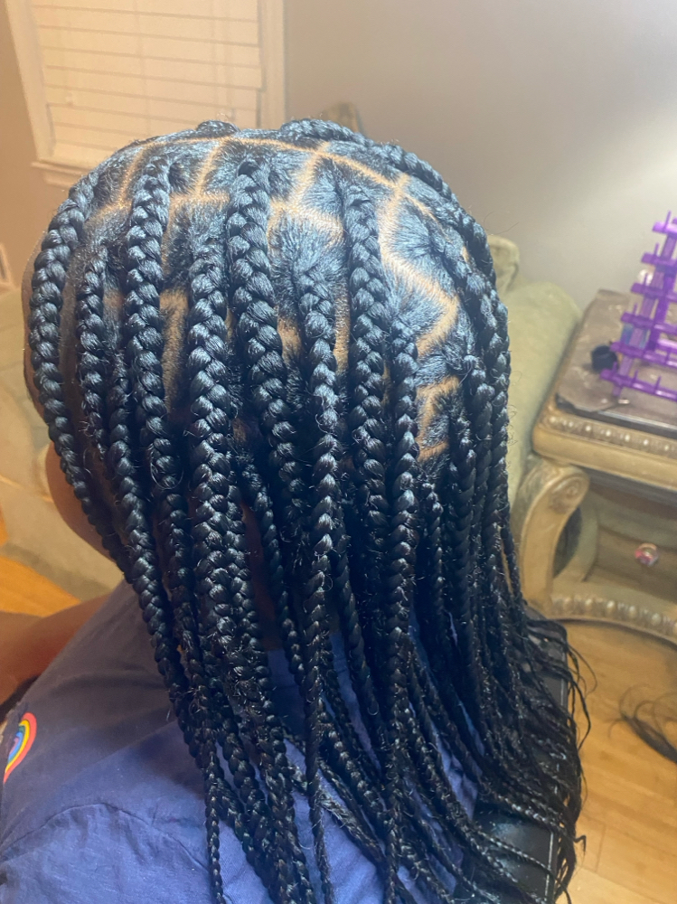 Medium Box Braids