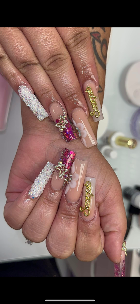 Tier 3 Nails (Baddies Only) at Nails By TT in Fairborn, OH