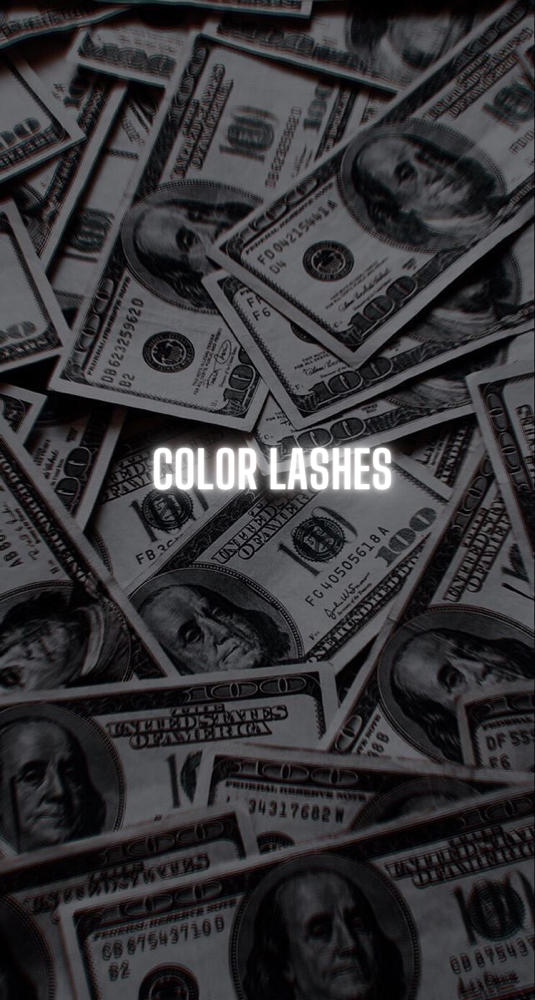 Color lashes