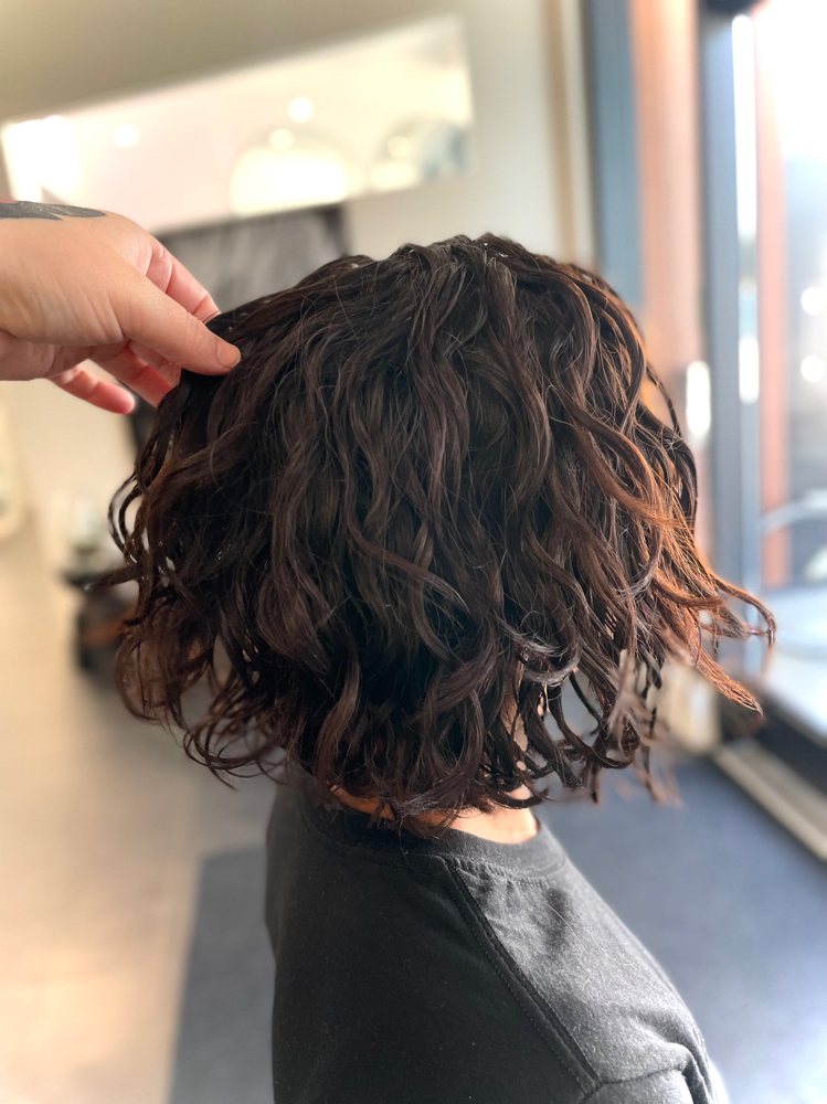 Curl Cut Short to Fine Hair