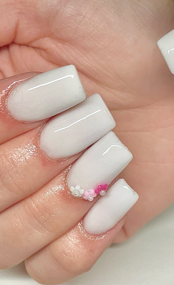 Medium Acrylic Overlay at Nailsxk in Anniston, AL