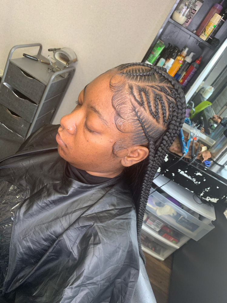 Crazy Braids / Quickweave at Hair Styles By Madi in Oakpark, MI