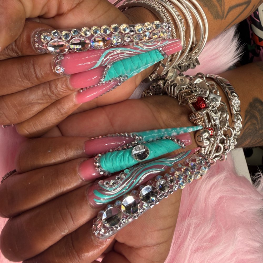 Two Nail Tips Or More at Lavish Nailz in Tampa, FL
