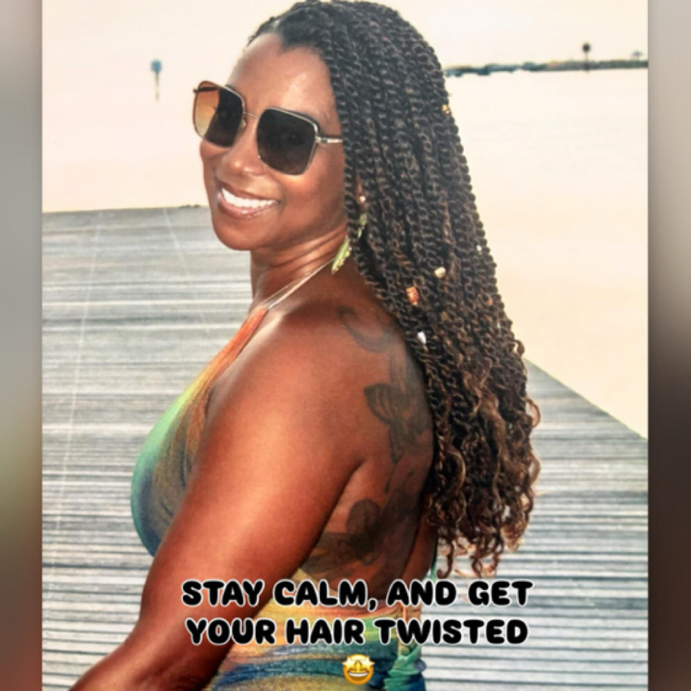 Kinky Twists at Strands Of Life Hair Inc. in Los Angeles, CA