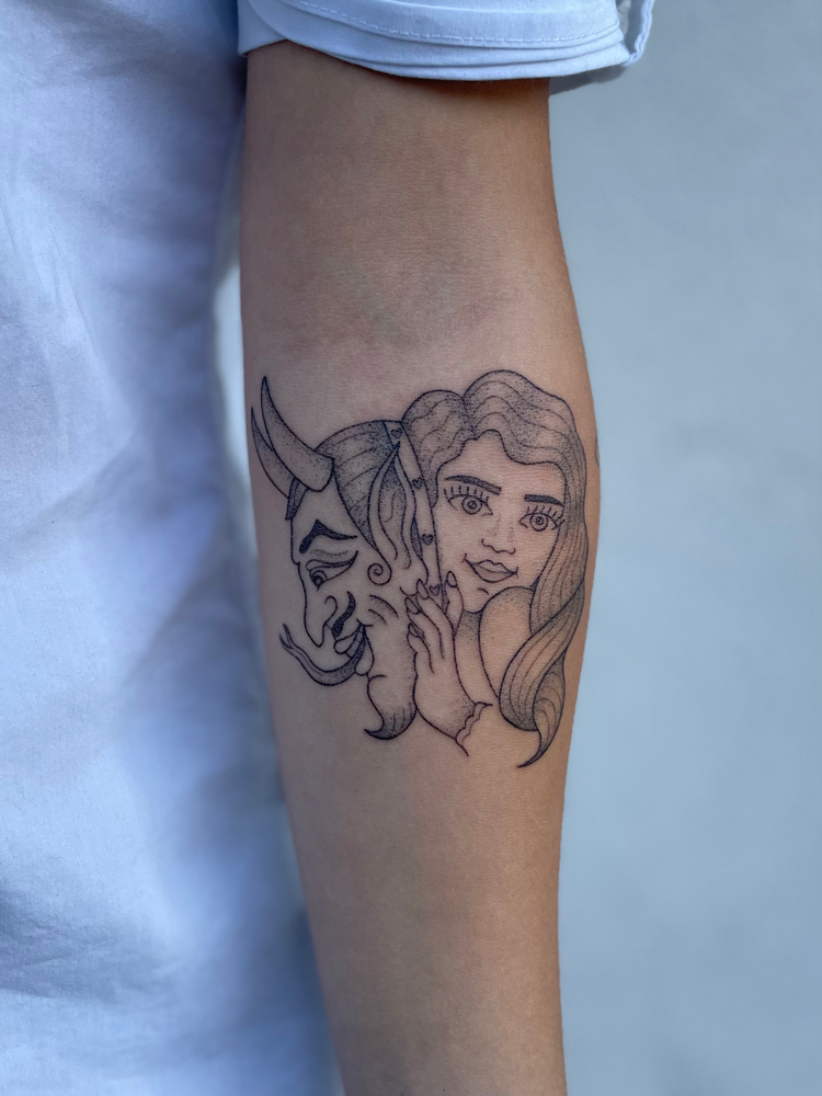Handpoke Tattoo