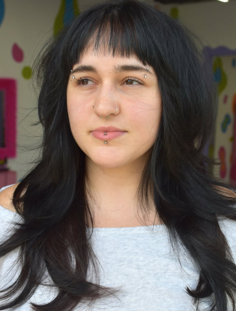 long haircut
