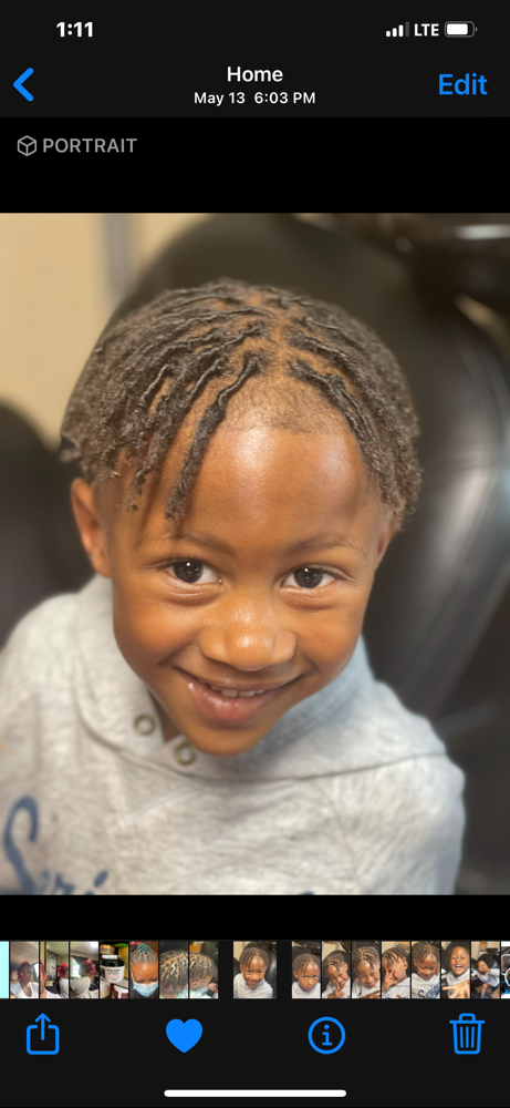 Loc Retwist Reg Sz (kids 5-10)