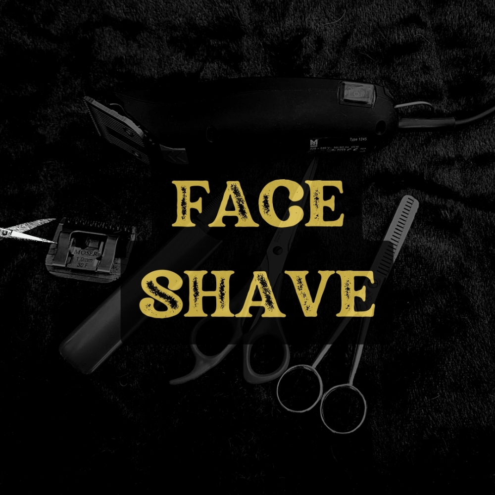 Partial Face Shave