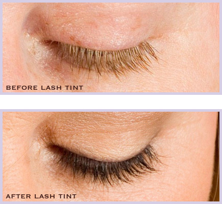 Eye Lash Tinting