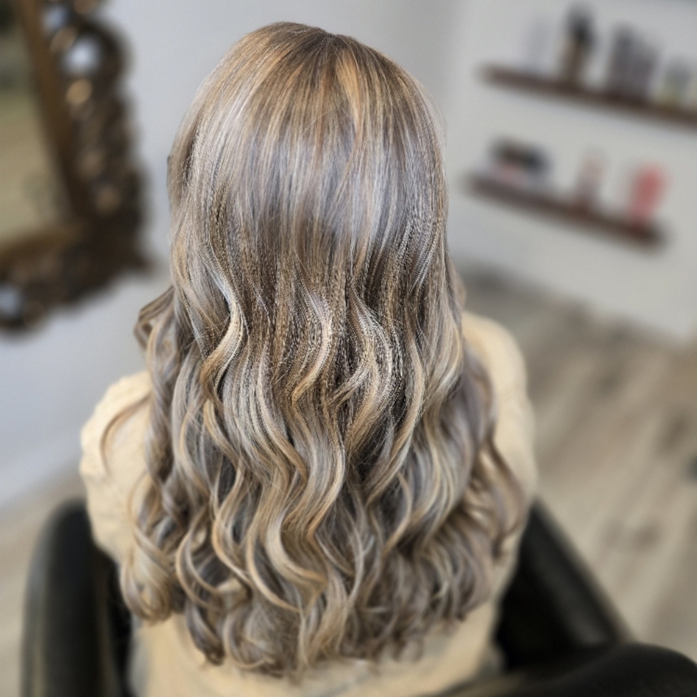 Natural Grey Blending Service at Clean Beauty Lab in Newport, RI
