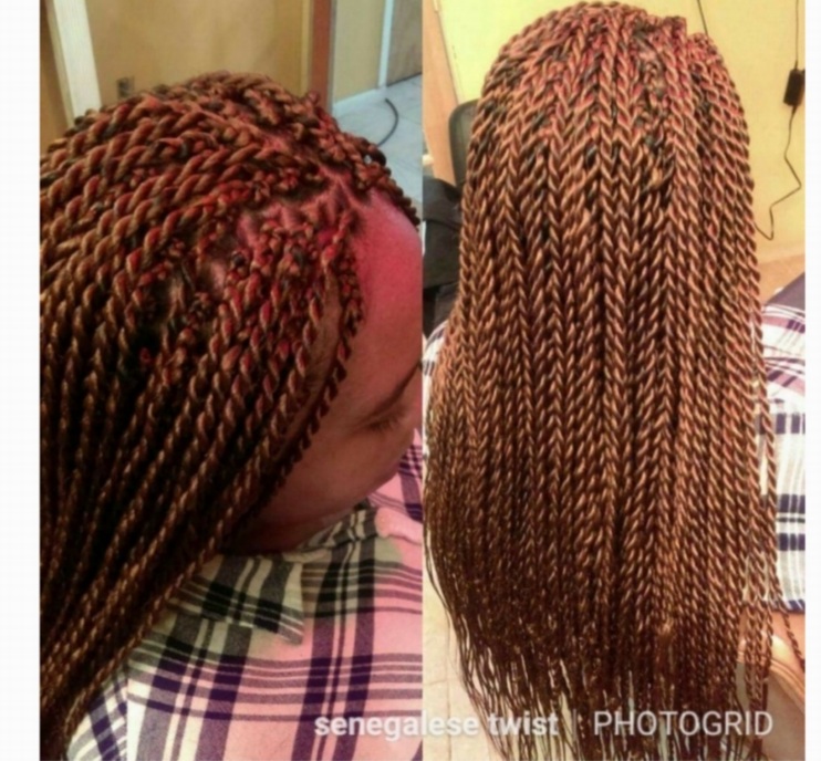 Waist Length Senegalese Twists