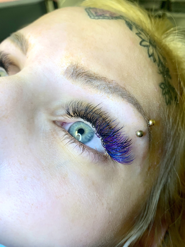 Colored Lashes