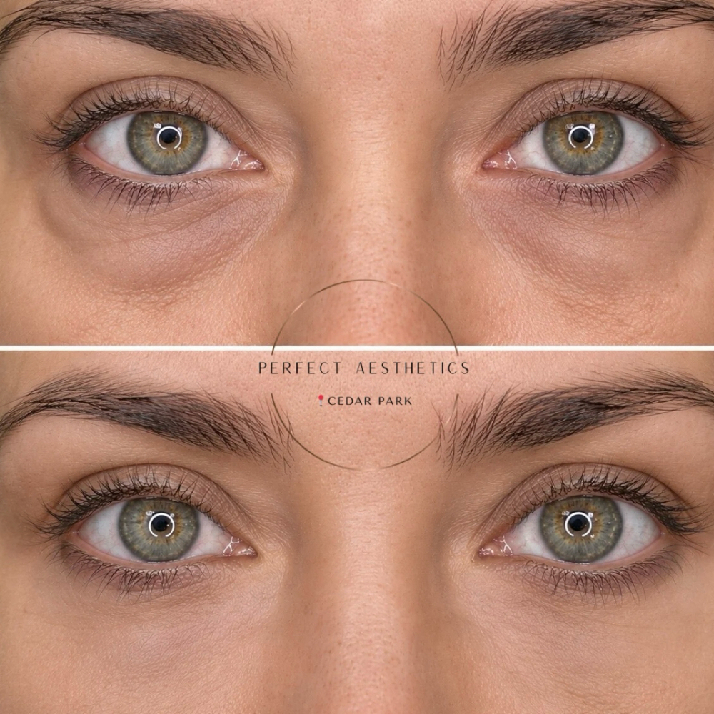Under-Eye / Tear Trough Filler at Perfect Aesthetics - Browse treatments,view pricing, book online 24/7 in Cedar Park, TX