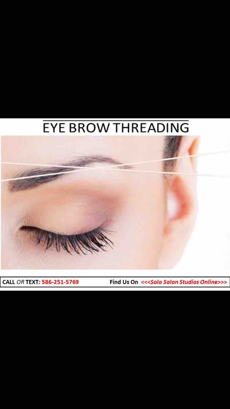 Eyebrow Threading