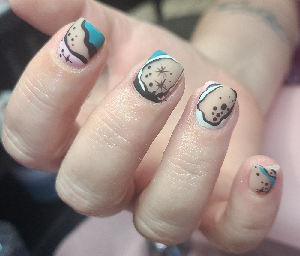 Acrylic Full Set W/ Shellac