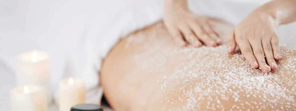 Exfoliating w A Swedish Massag