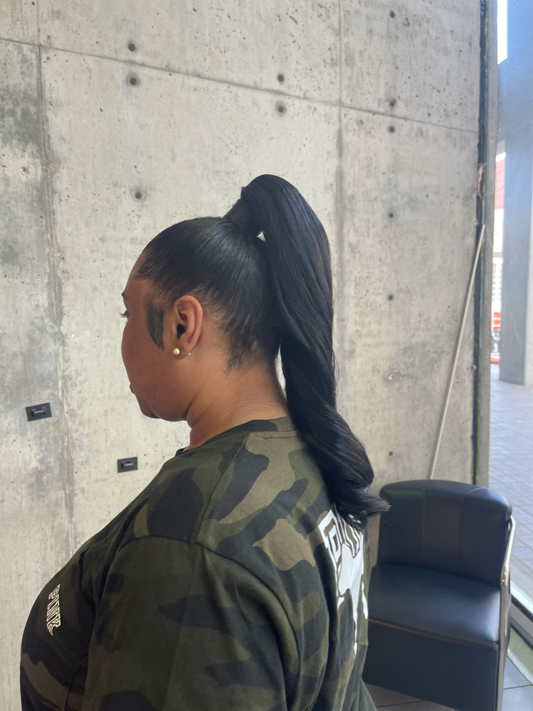 Basic Ponytail(no Swoops)