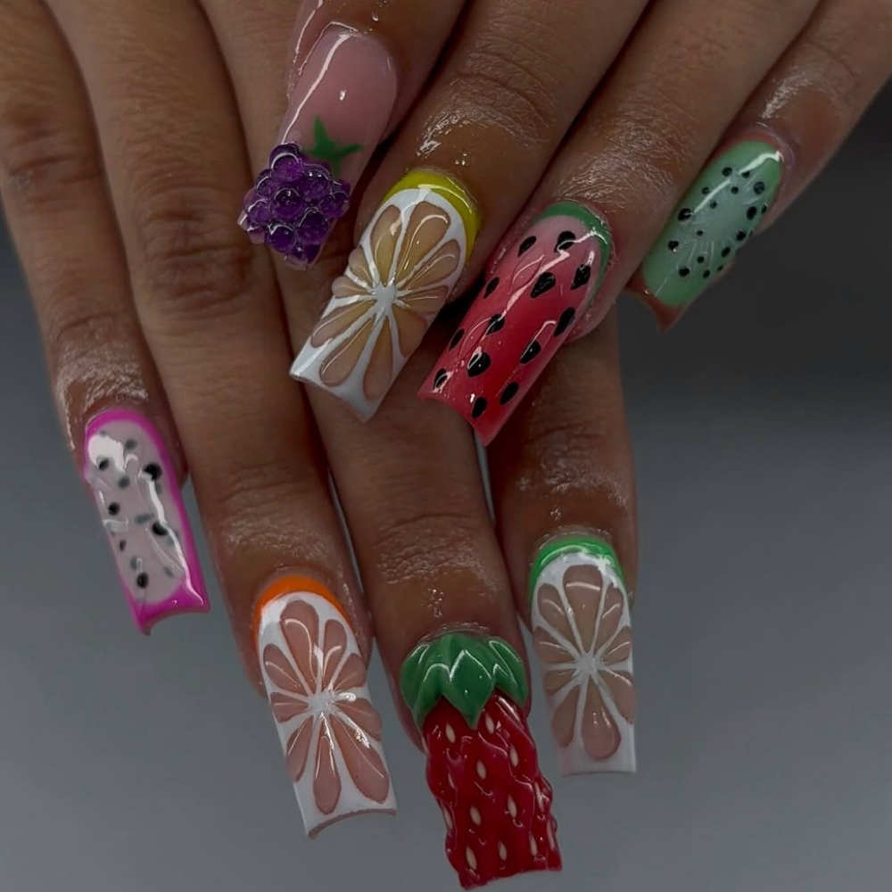 Freestyle Set Long/X Long ONLY at Nails By Mary Jane in Hanford, CA