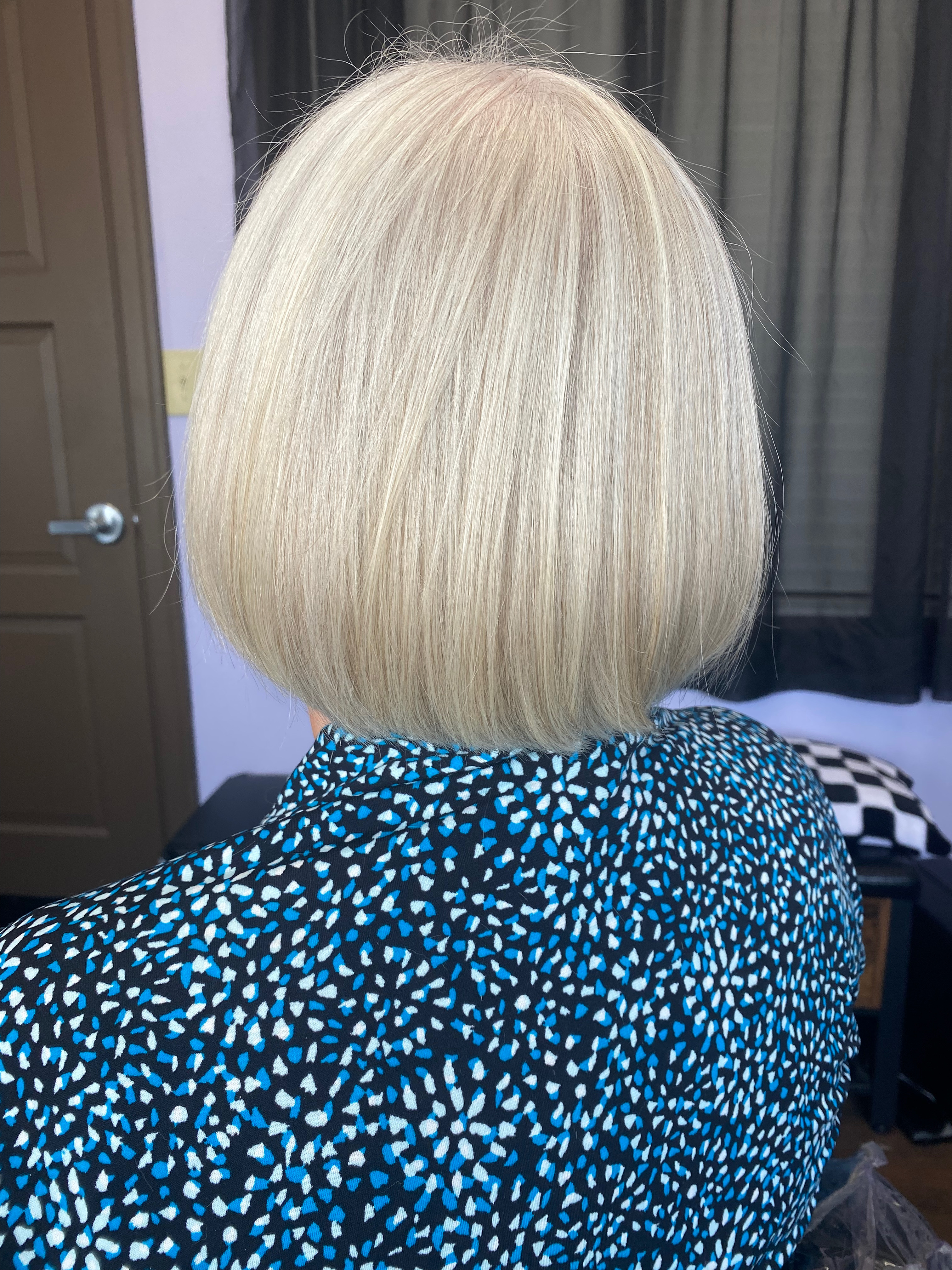 Precision cut at Mollie’s Magical Hair in Moore, OK