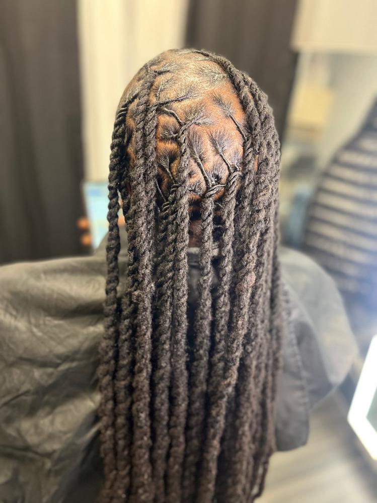 Three strand twist Long