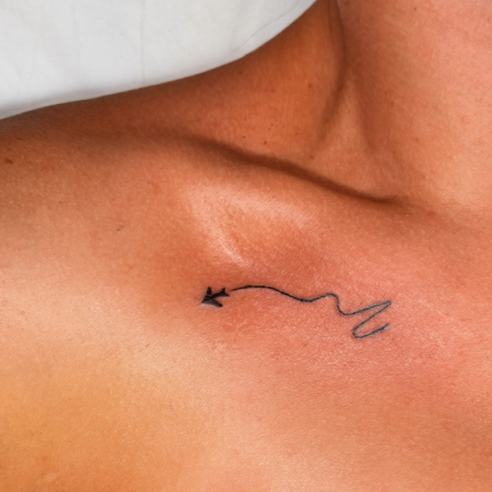 Custom Fine Line Tattoo at Dr.Lash in Panama City, FL