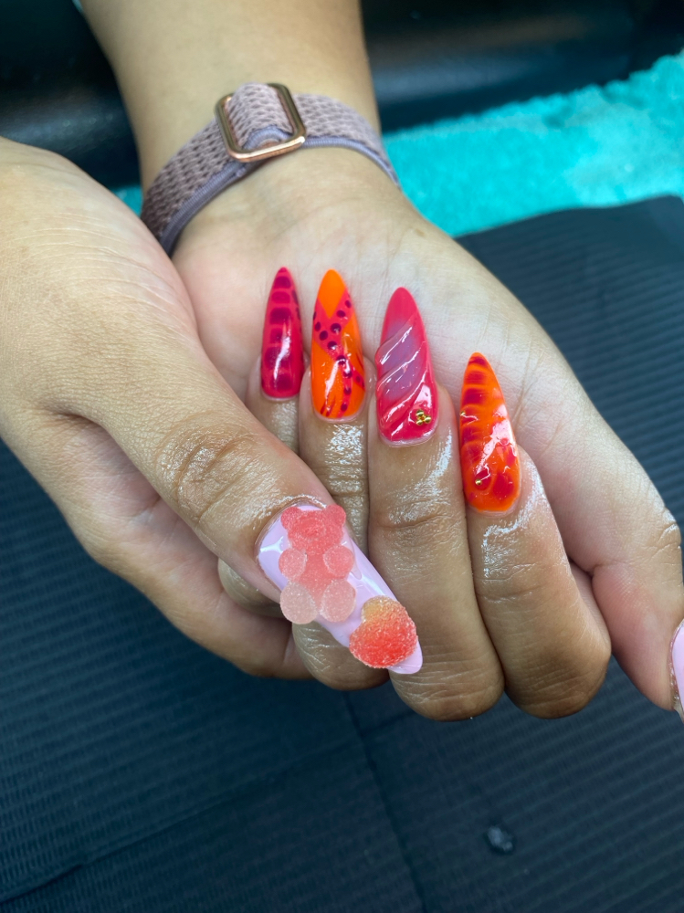 Gel-X Nail Extensions at ArtistrybyAllykat in Flint, MI